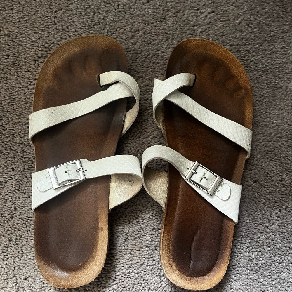 Women's White Sandals